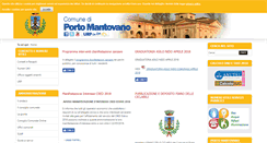 Desktop Screenshot of comune.porto-mantovano.mn.it