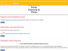 Tablet Screenshot of comune.porto-mantovano.mn.it
